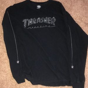 Dope thrasher long sleeve! Spider web design